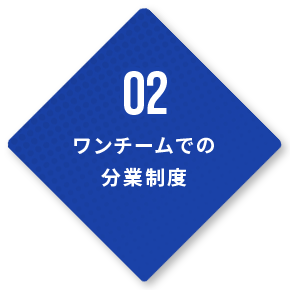 02ワンチームでの分業制度